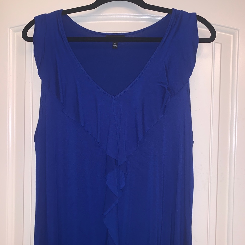 Cobalt Blue Sleeveless Dress Size XL